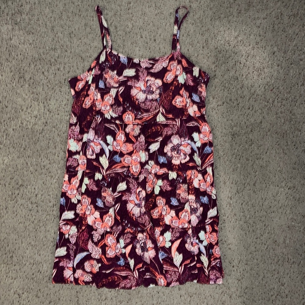 Old Navy floral tank dress